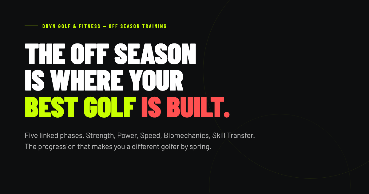 DRVN β The Off Season Is Where Your Best Golf Is Built